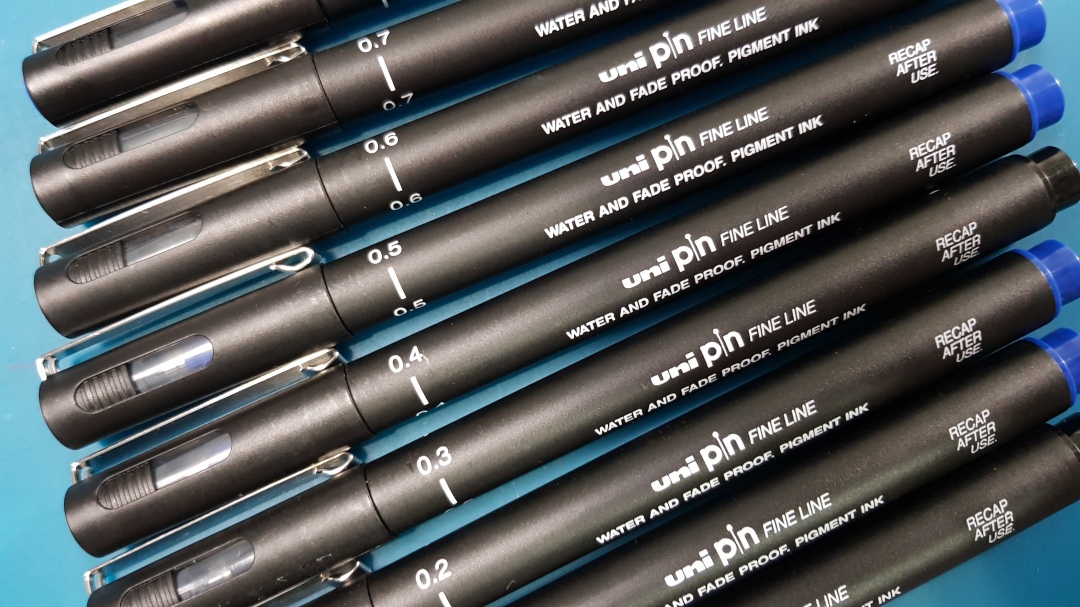 Review: Uni Pin Fine Line Fineliner – Fallying High